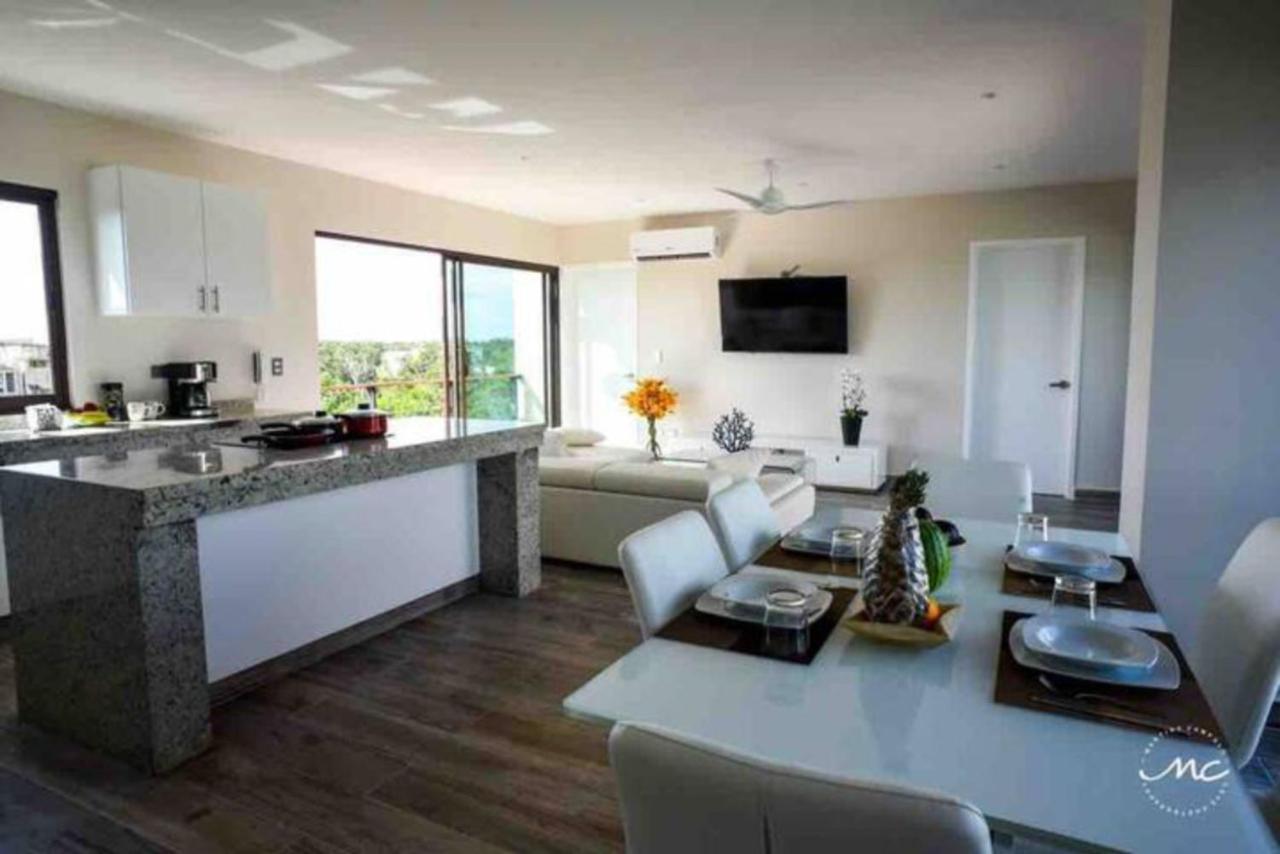 Апартаменти Penthouse Blue Luxury La Veleta Тулум Екстер'єр фото