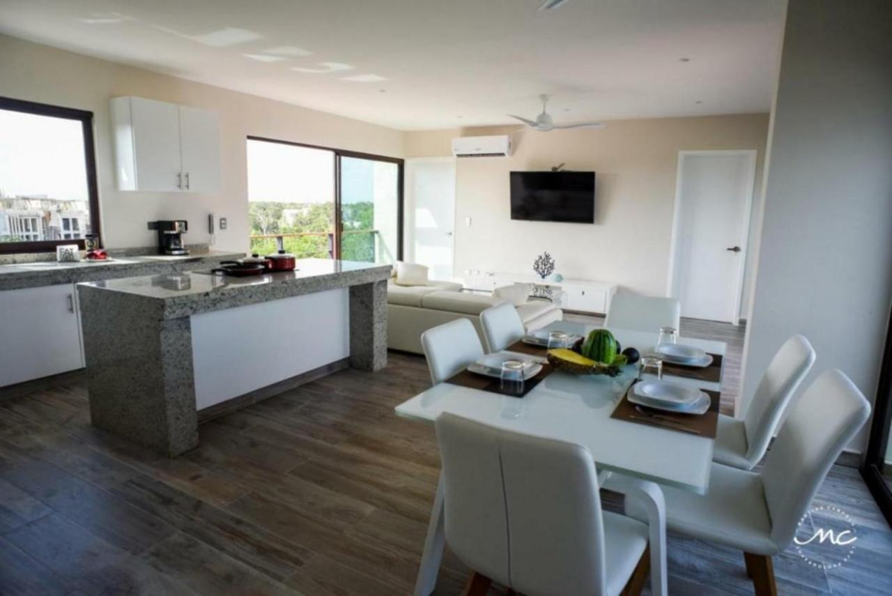 Апартаменти Penthouse Blue Luxury La Veleta Тулум Екстер'єр фото