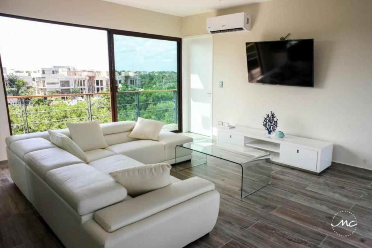 Апартаменти Penthouse Blue Luxury La Veleta Тулум Екстер'єр фото