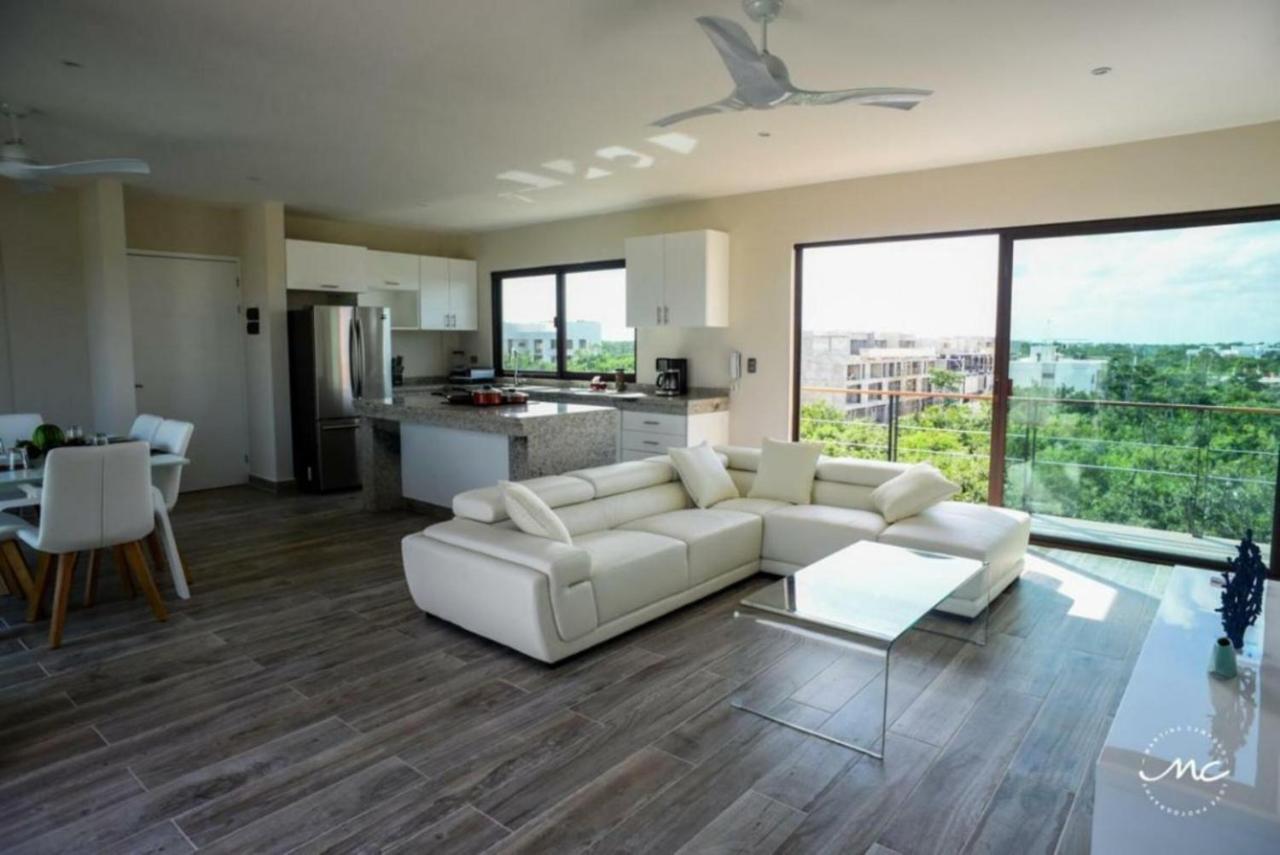 Апартаменти Penthouse Blue Luxury La Veleta Тулум Екстер'єр фото