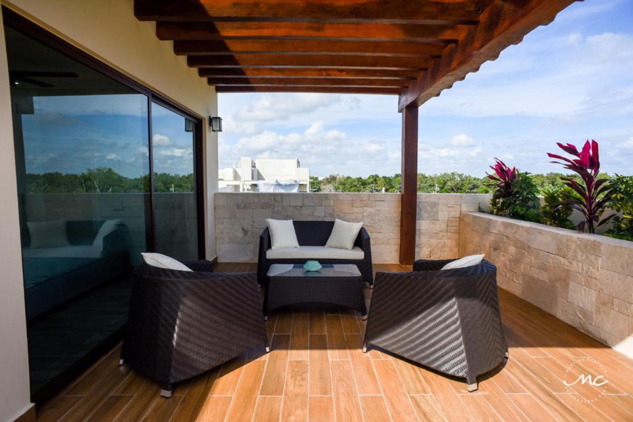 Апартаменти Penthouse Blue Luxury La Veleta Тулум Екстер'єр фото