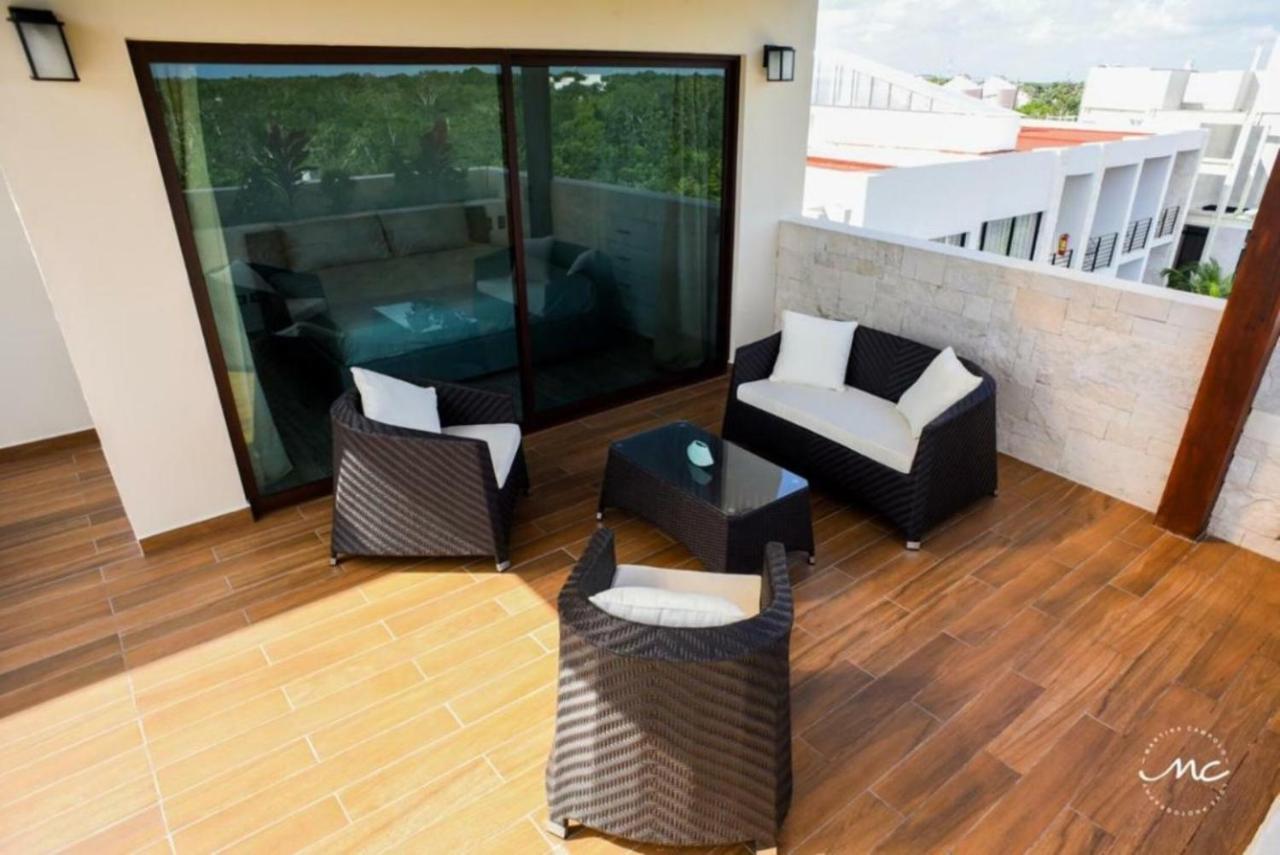 Апартаменти Penthouse Blue Luxury La Veleta Тулум Екстер'єр фото